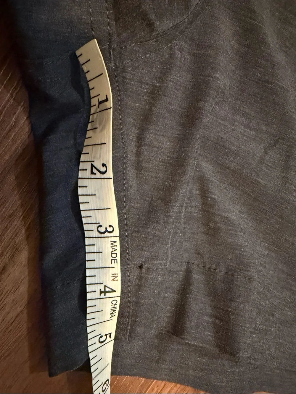 Faherty All Day Shorts Men’s 34 5” Inseam Steel Blue Gray Stretch